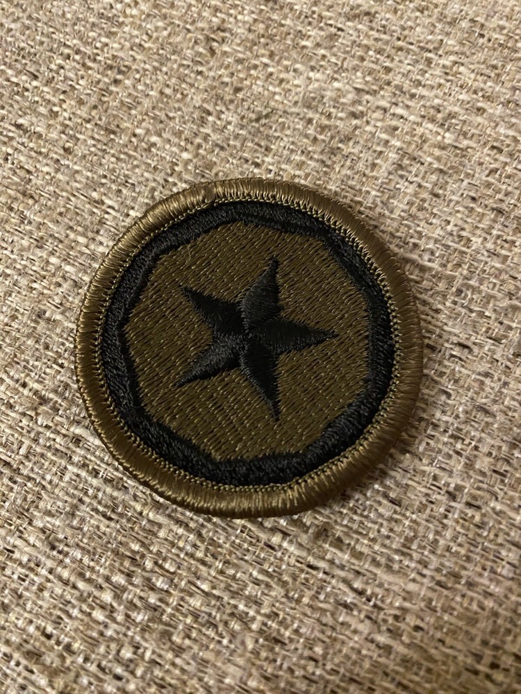 US Army 9th Support Command Subdued Patch INV4401