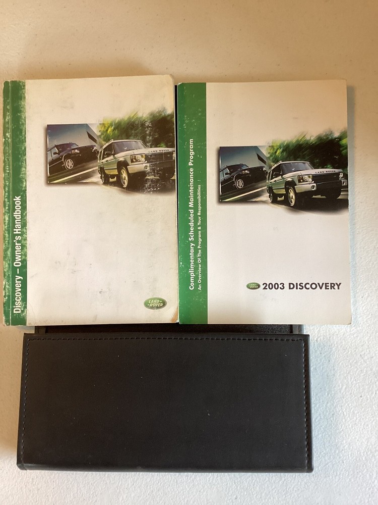 Landrover 2003 Owner’s Manual