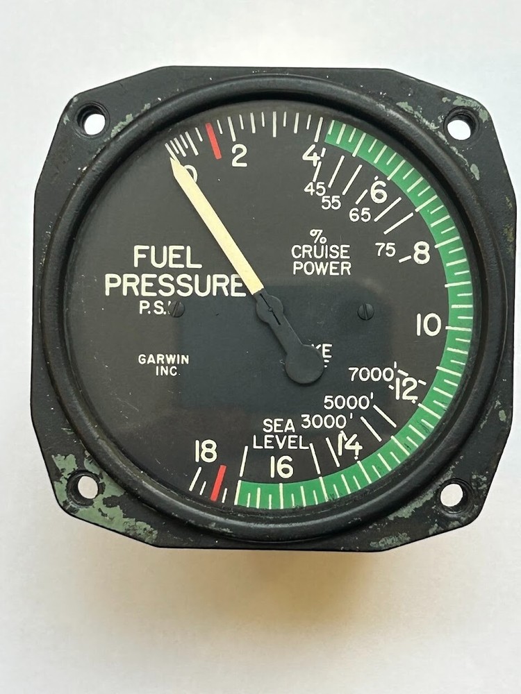 Fuel Pressure gauge - Beechcraft/Garwin