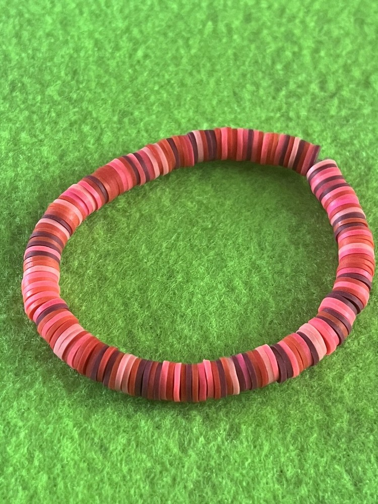 Handmade Clay Bead Bracelets