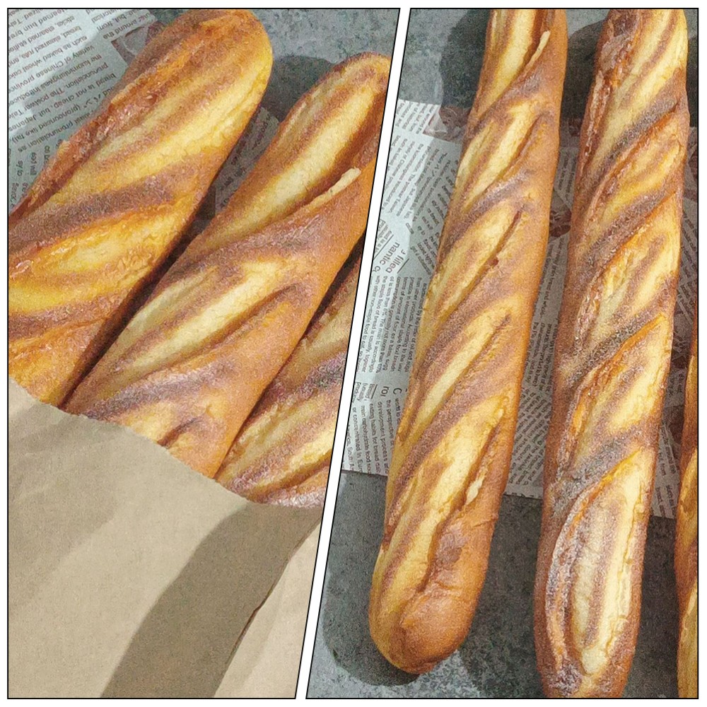 Fake Bread Artificial Loaf Bread Simulation Food Model Decoration Kitchen Prop