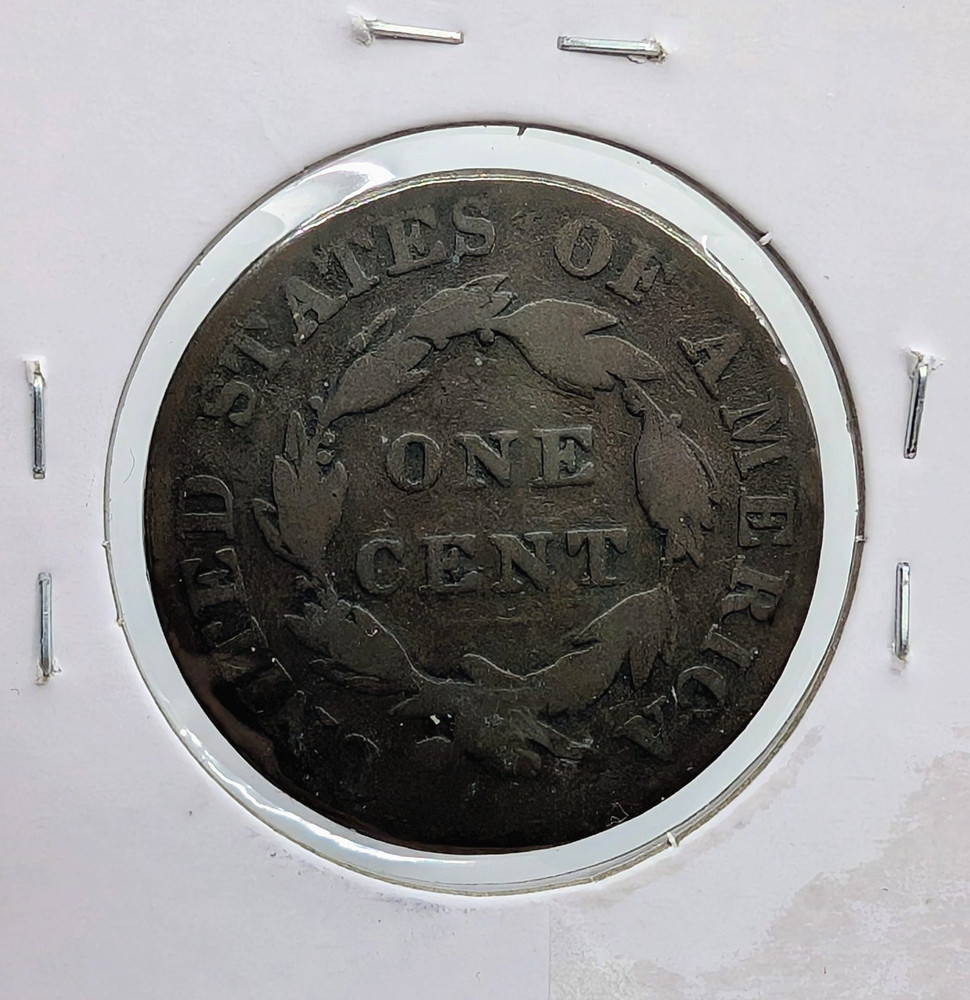 1827- US Coronet Head Large Cent- Good