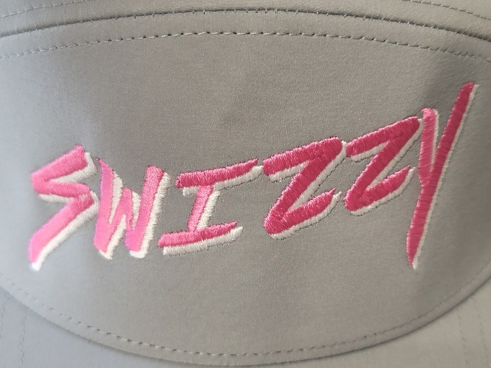Swizzy Icecream Cape Cod Gray Adjustable Baseball Cap Sun Beach