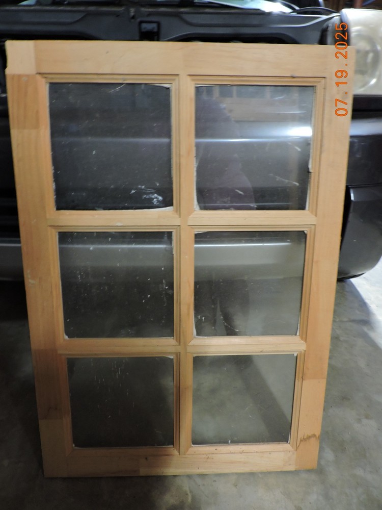 WOODEN WINDOWS (USED)  2 Available
