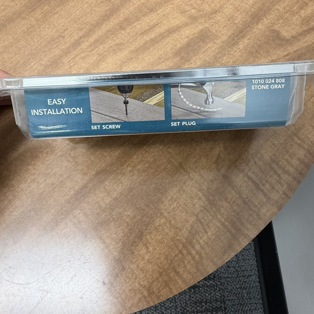 Collated Cortex Hidden Fastening System for Decking 2-1/2 In. Stone Gray 2 pack