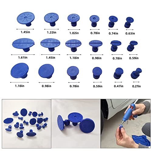 Dent Puller Tabs120pcs Car Body Dent Removal Pulling Tabspaintless Repair Toolgl