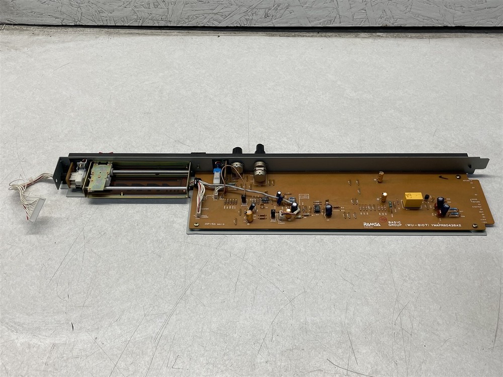 PANASONIC RAMSA WU-8107 CHANNEL STRIP BASIC GROUP MODULE FOR WR-8616 MIXER