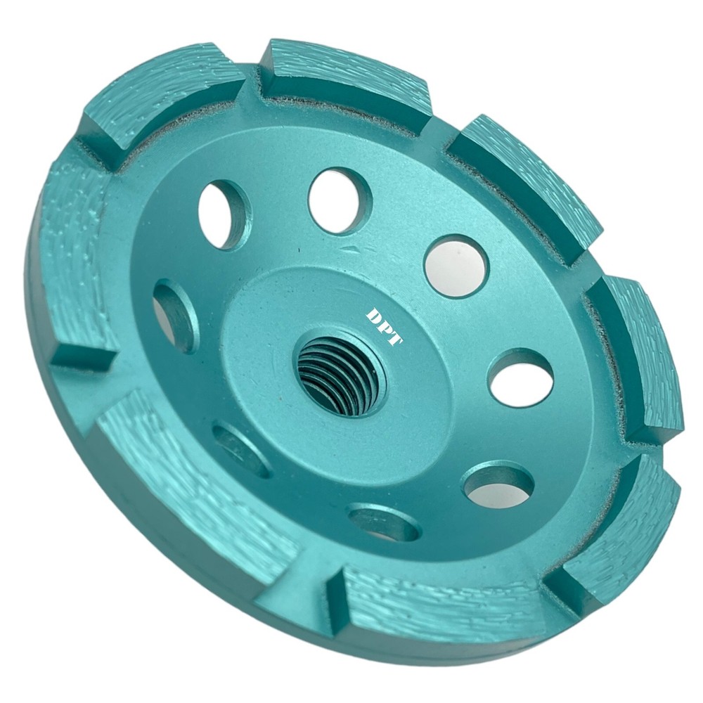 4" Concrete Grinding Cup Wheel For Concrete Masonry 8 Segments 5/8"-11 Thread
