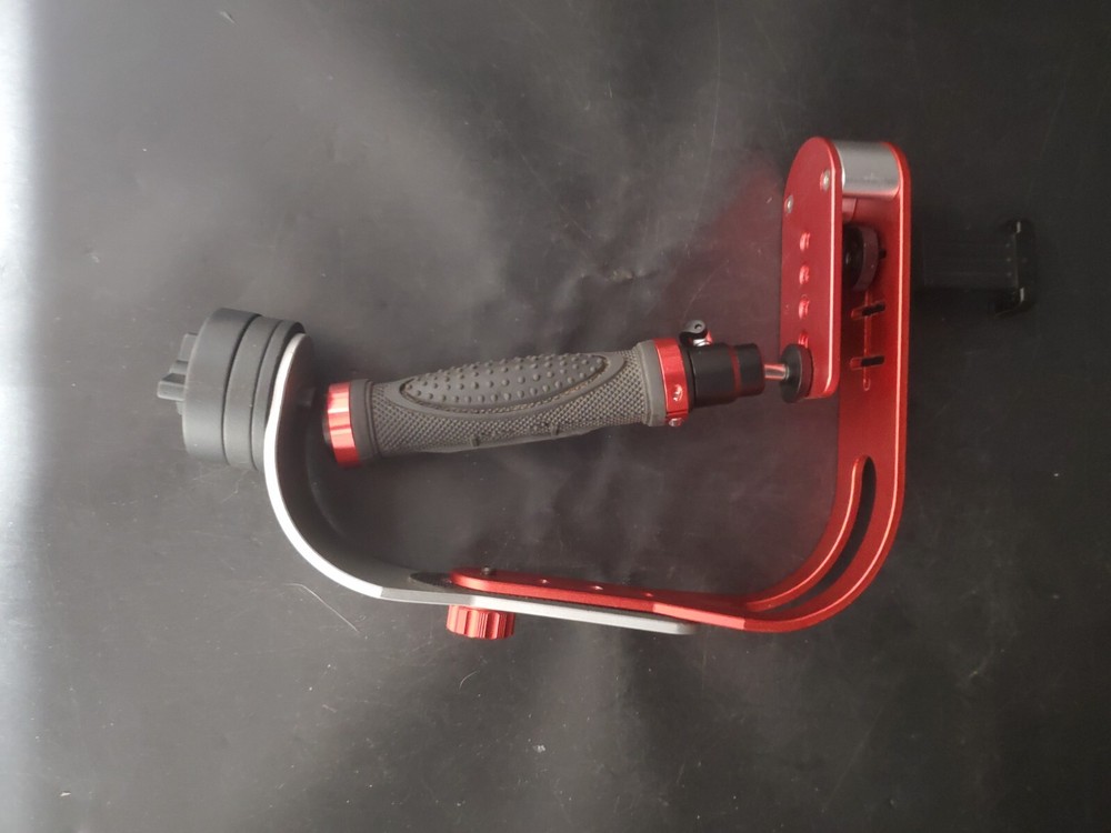 Handheld Camera Stabilizer for Video / Digital Cameras Red