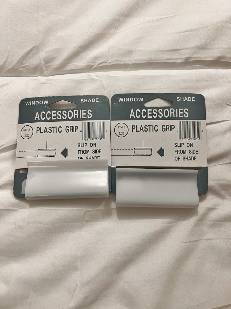 6Pieces Shade Pulls for Roller Shades, Window Shade Pulls, White Roller Shade.