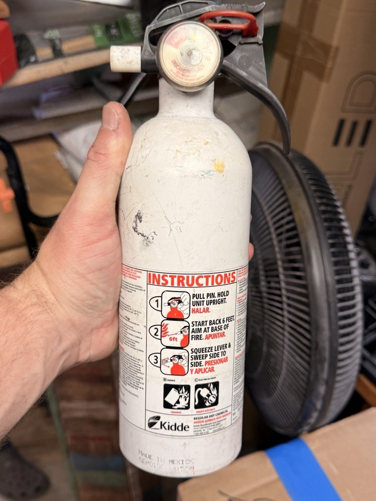 Kidde 21029372 Automatic / Marine UL Listed Fire Extinguisher - White