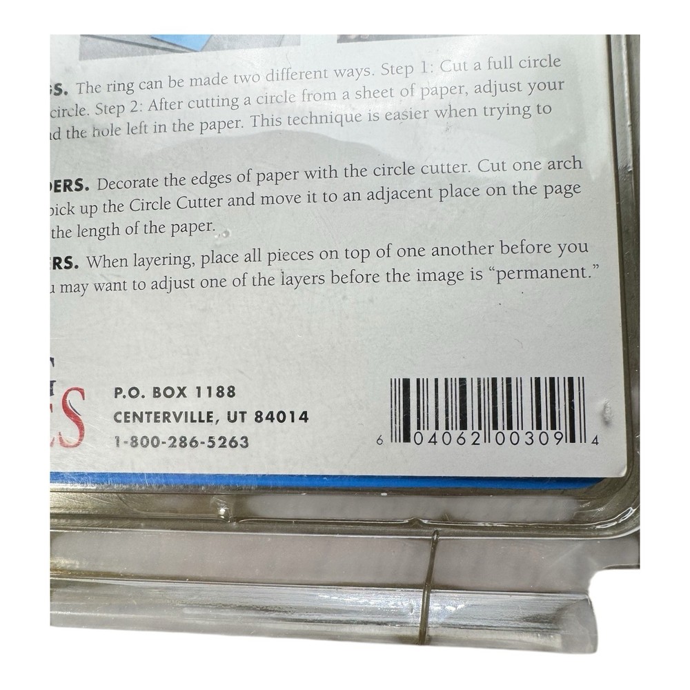 Creative Circle Cutter with Cutting Mat – Making Memories – Scrapbooking Tool