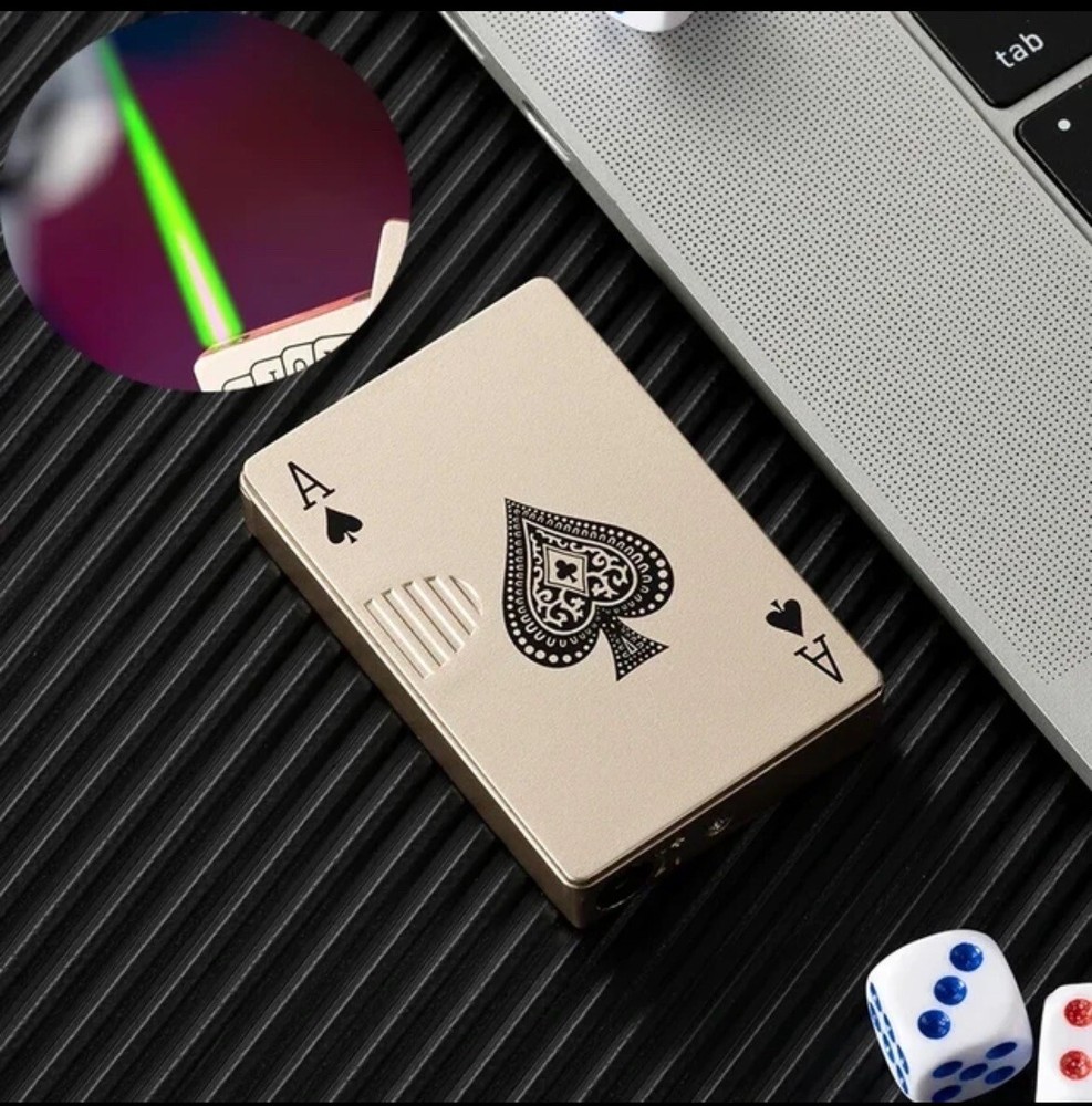 Ace Of Spades Lighter_Gold