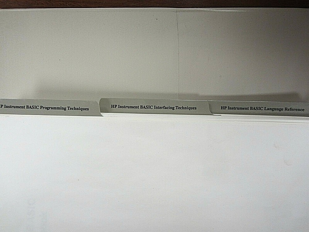 HP Instrument BASIC Users Handbook E2083-90000