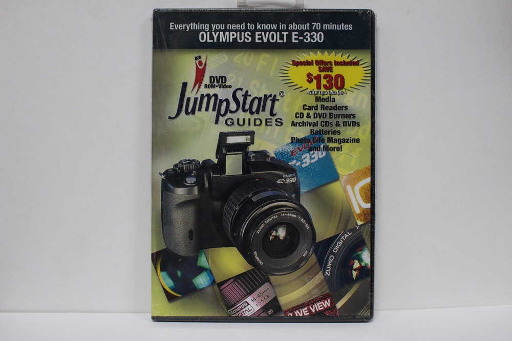 JumpStart JSOE330 Video Training Guide DVD for Olympus E-330 Digital Camera