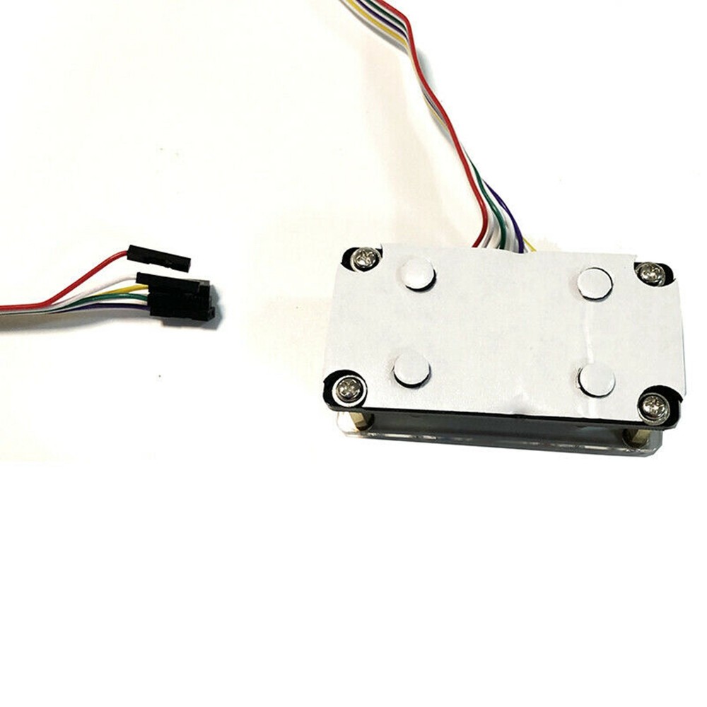 PC Case Power Desktop Computer Supply OFF/ON Reset Button Switch with LED Lights
