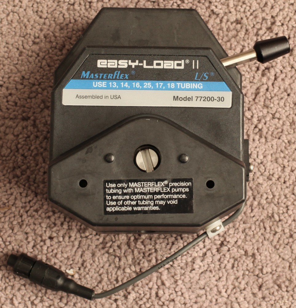 Used Masterflex Easy Load II L/S Model 77200-30 Pump head