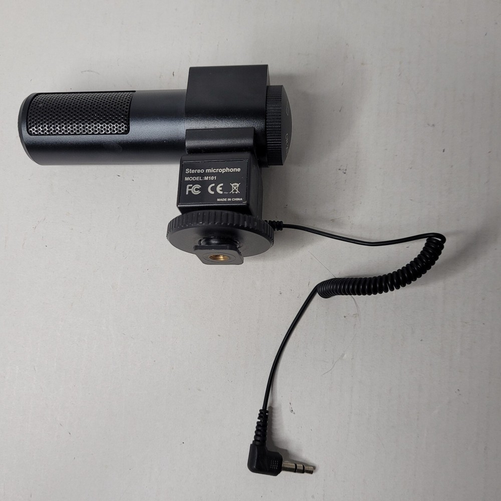 Video Camera Camcorder Stereo Microphone Only Model M101