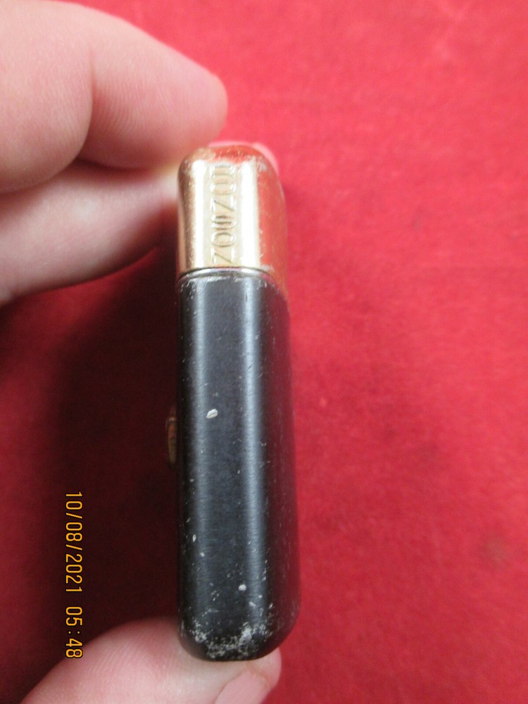 RONSON LIGHTER, NAVY CAP, 1950's Two tone RONSON British Empire