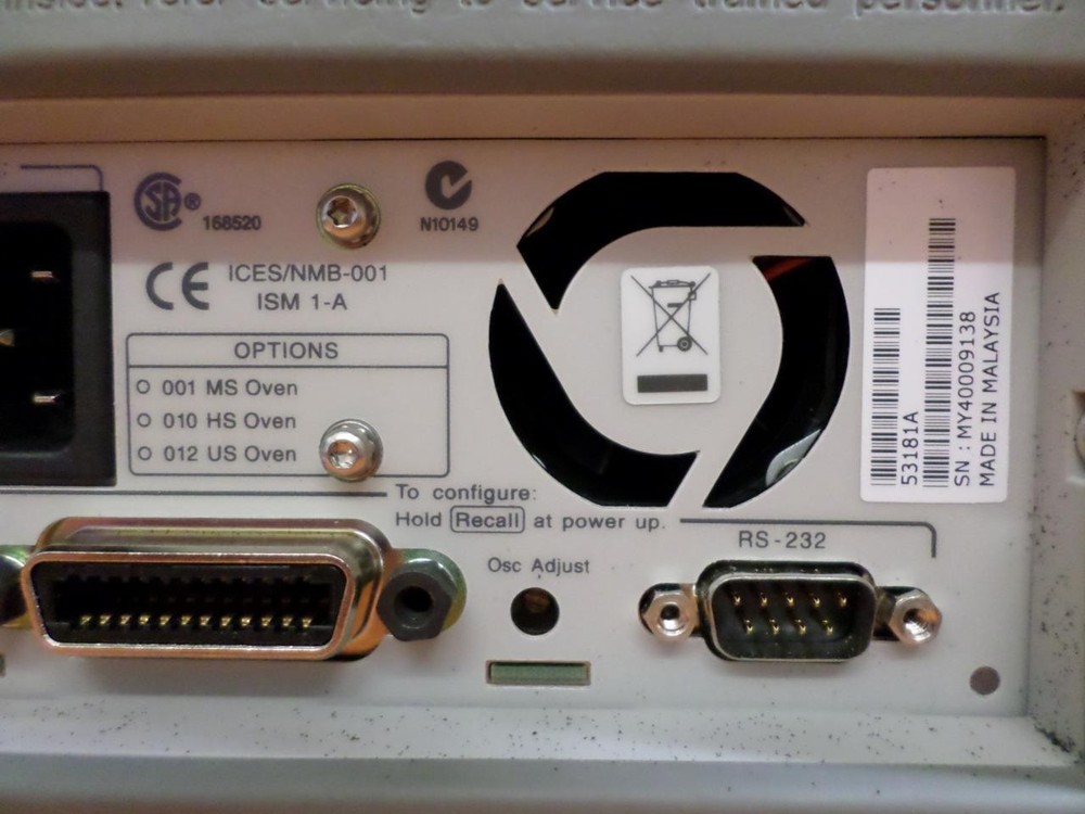 Agilent 53181A 1.5 GHz Frequency Counter
