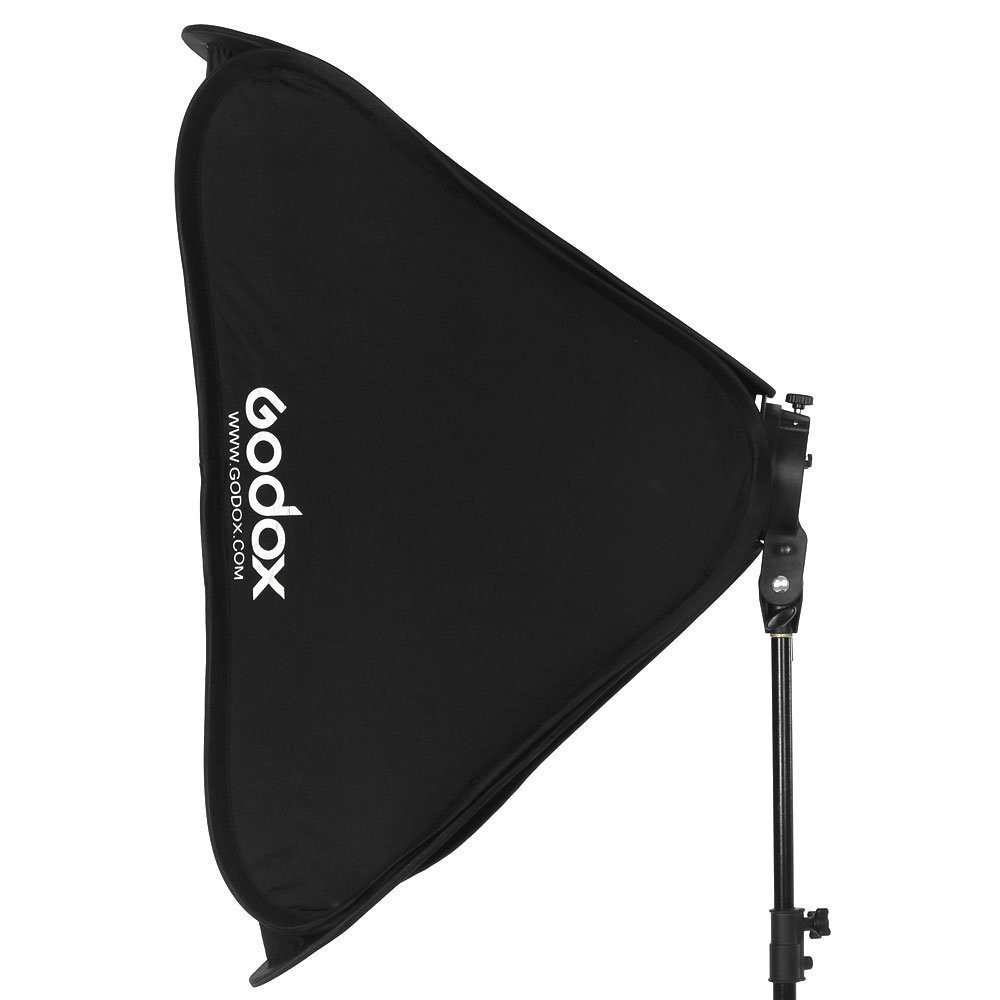 Soft Box softbox Light 24'' x 24'' with S-Type Speedlite Bracket, Bowens Moun...