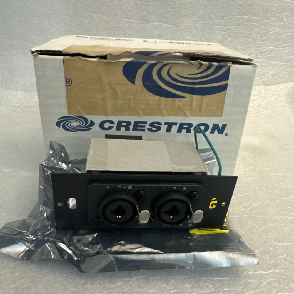 Crestron QM-WMIC Dual Microphone Input Module for QuickMedia Wall Plates