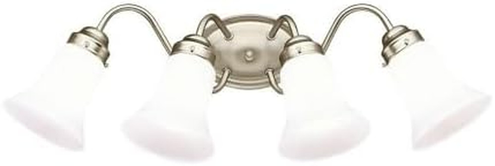 6124NI Bath 4-Light, Brushed Nickel