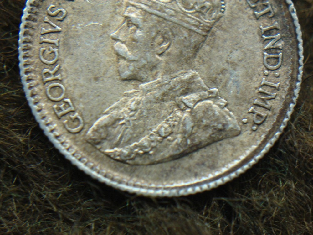 1920 - CANADA 5 CENT PC. - HIGH END KING GEORGE V SERIES SILVER