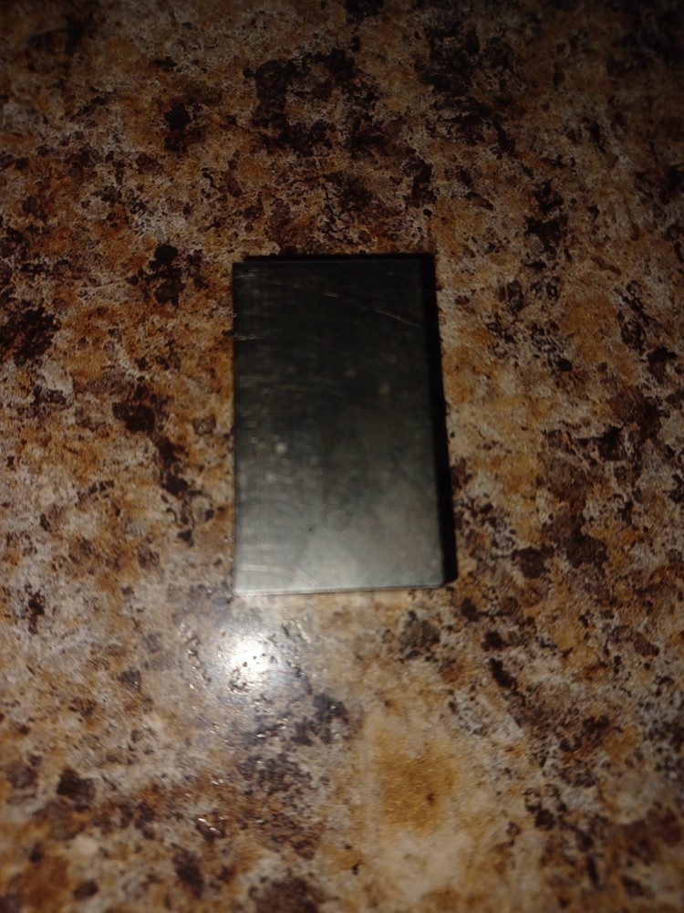 .8 GAGE BLOCK. UNMARKED / NO NAME. GOOD USED CONDITION