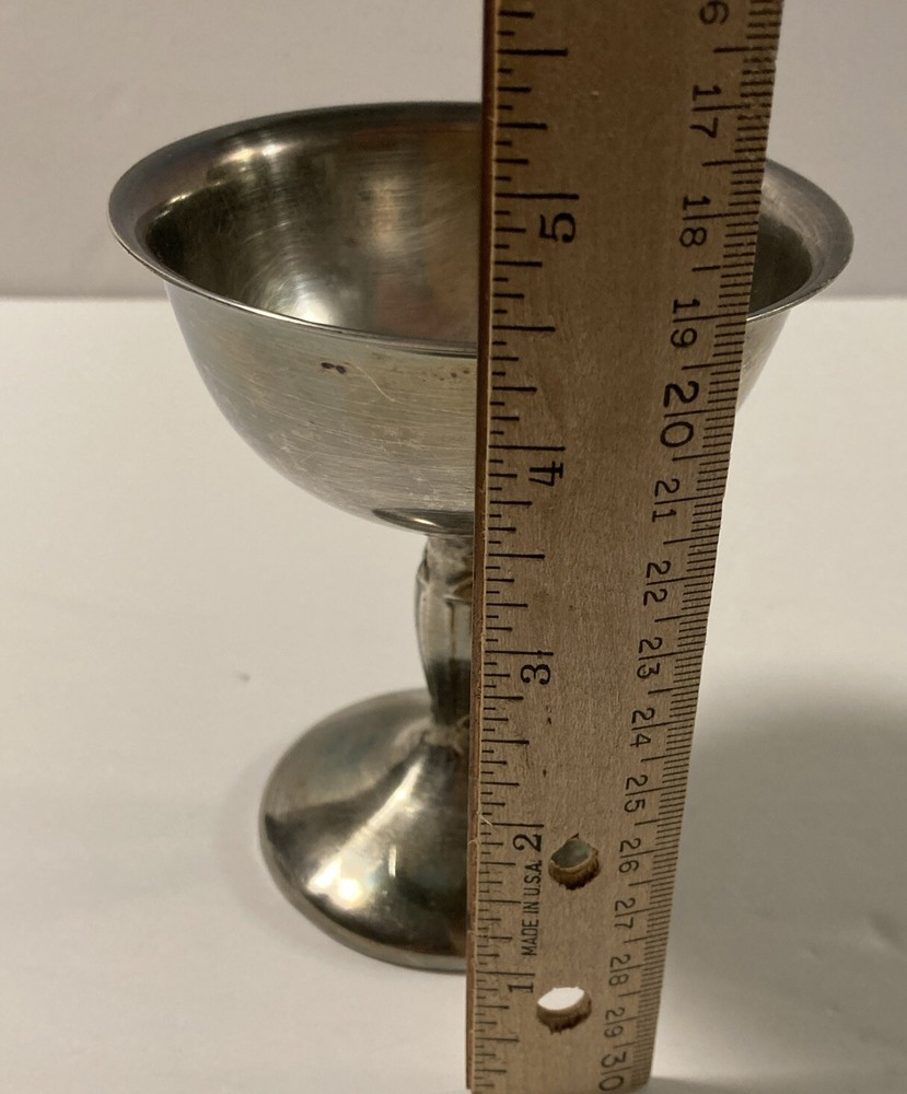 Silver Colored Chalice/Goblet Unpolished International Silver Co.