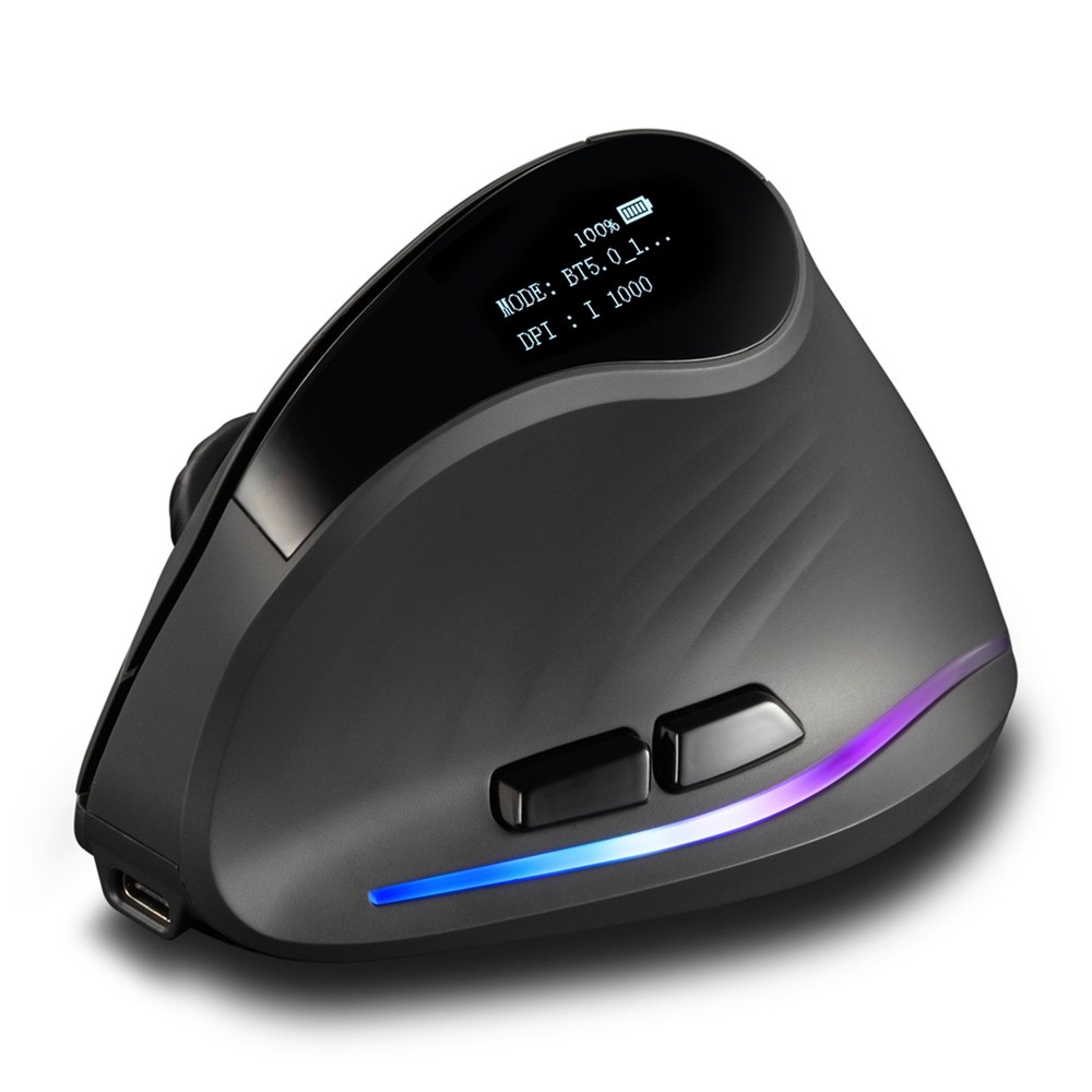 ZELOTES Wireless Mice Ergonomic Optical Indicator Lightweight Gaming Mice For