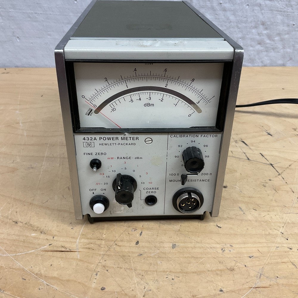 HP 432A Power Meter -Tested and Working NICE