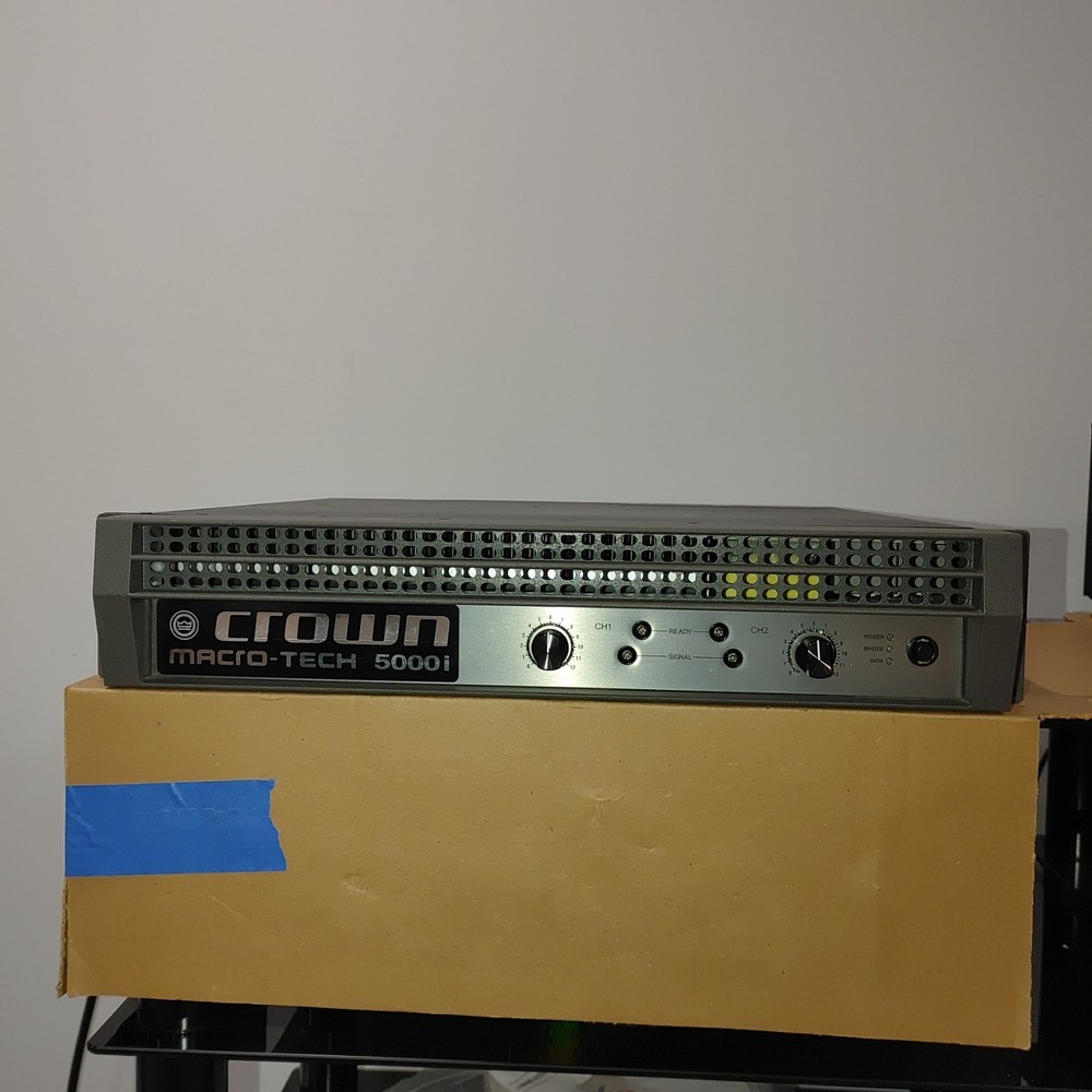 CROWN MACRO-TECH 5000i PRO POWER AMPLIFIER