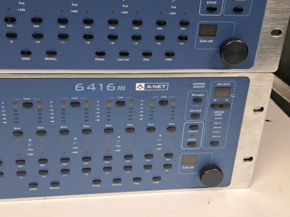 Aviom 6416m 16-Channel Mic Input Module