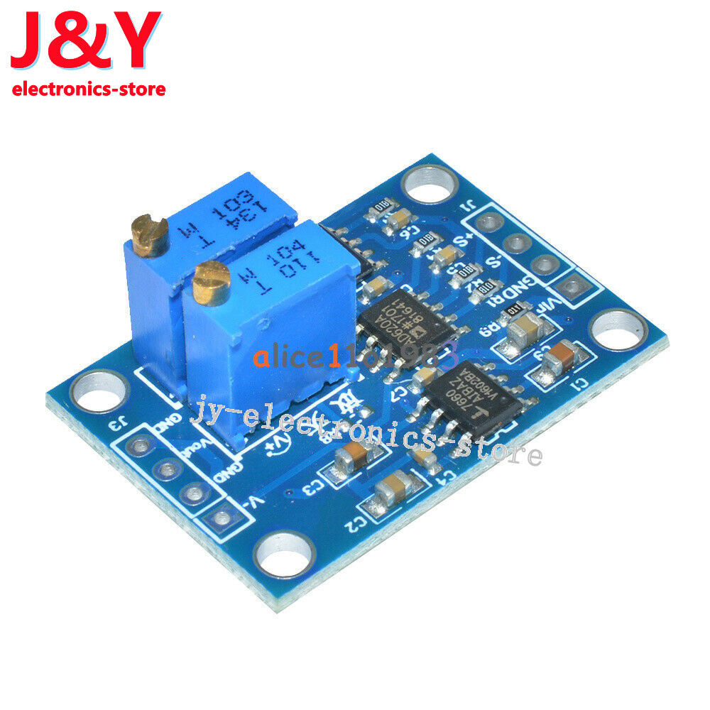 AD620 Microvolt MV Voltage Amplifier Signal Instrumentation Module Board