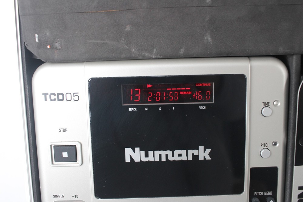 Numark MX05 Mixer 1 CD TCD05 CDJ MISSING 1 CD PLAYER (SYSTEM INCONPLETE,) WORKS