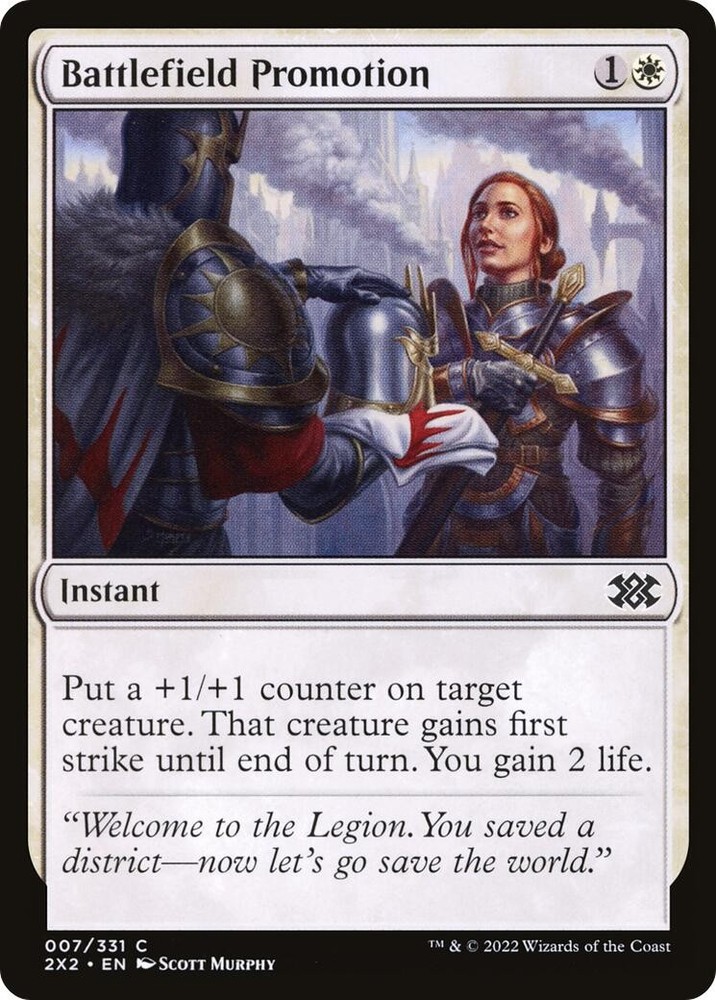 Battlefield Promotion Double Masters 2022 7 MTG LP
