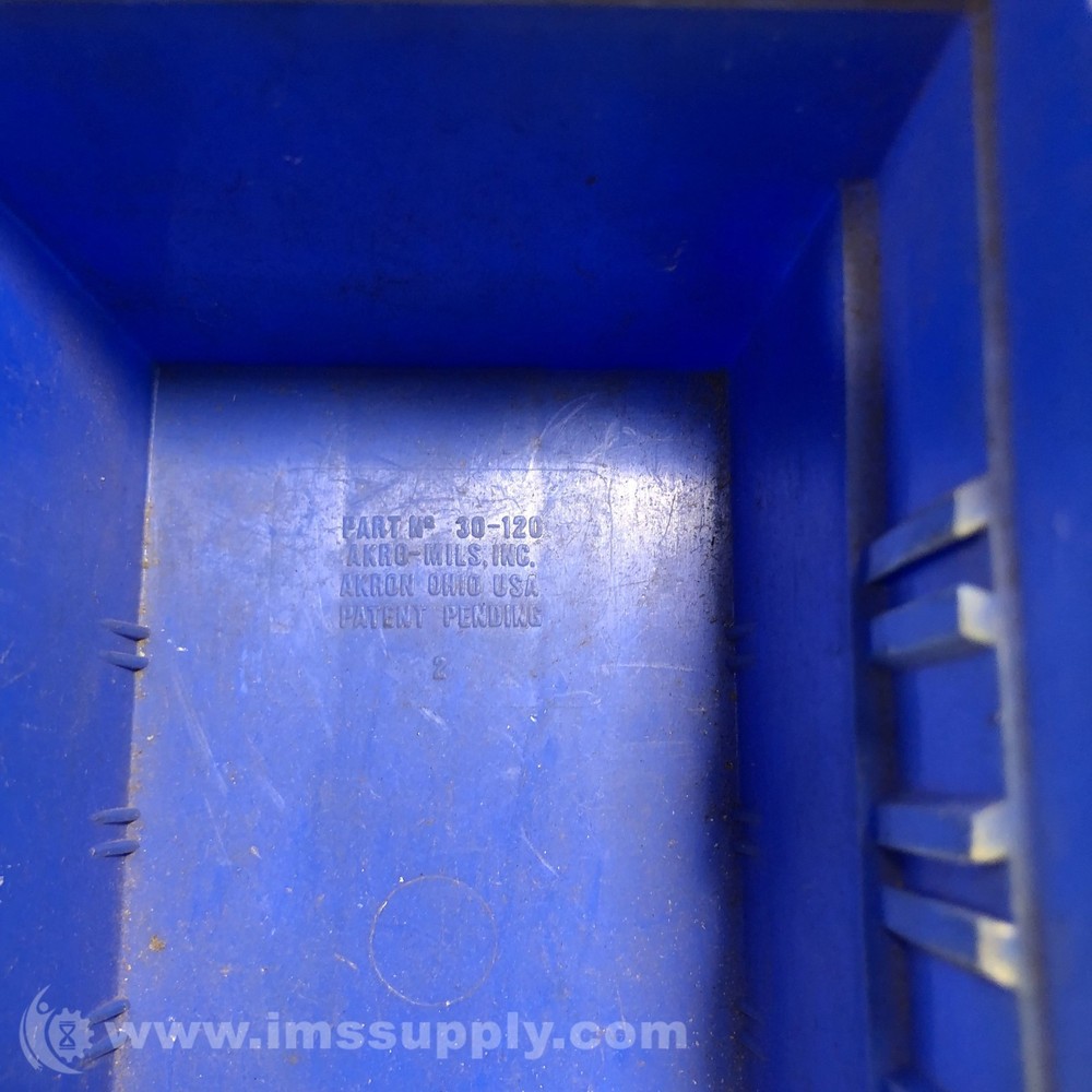 Akro Mils 30-120 Blue Plastic Storage Bin 9252