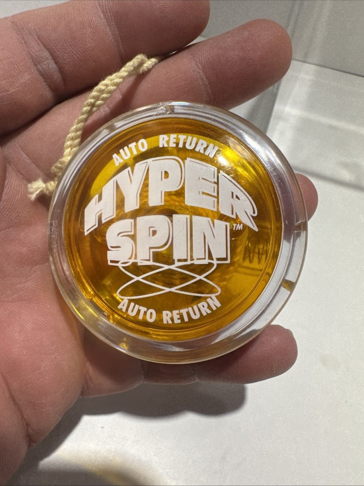 HYPER Spin Yellow Yo-yo Yo Baring String Auto Return
