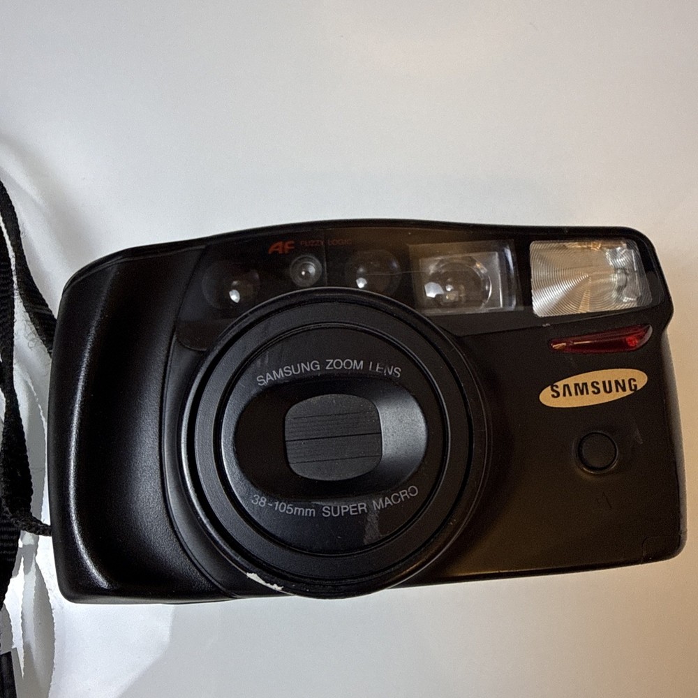Samsung Maxima Zoom 105 35mm Point & Shoot Camera - Untested