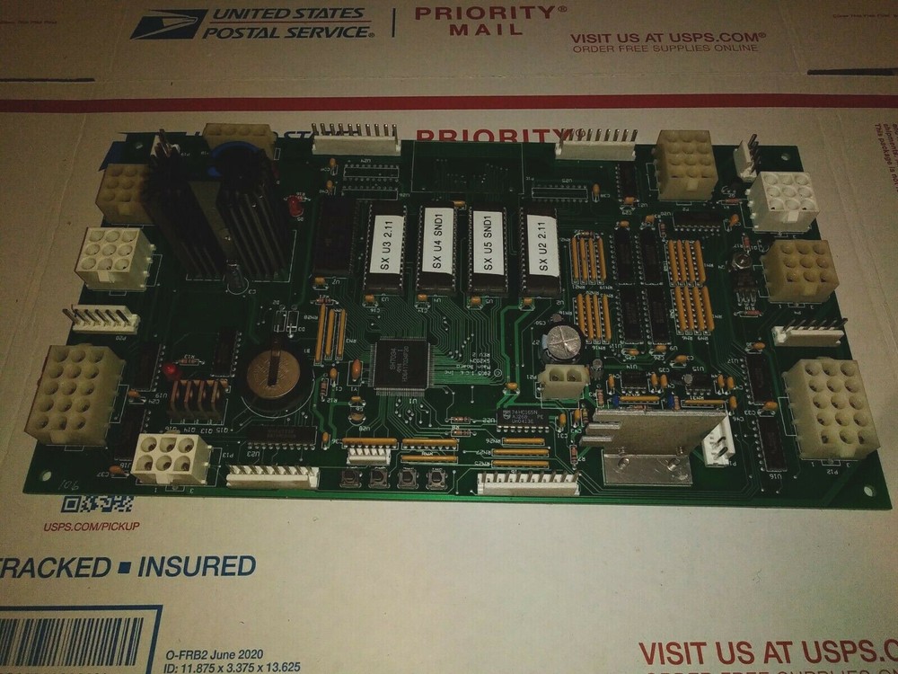 ice break the bank arcade main pcb #98