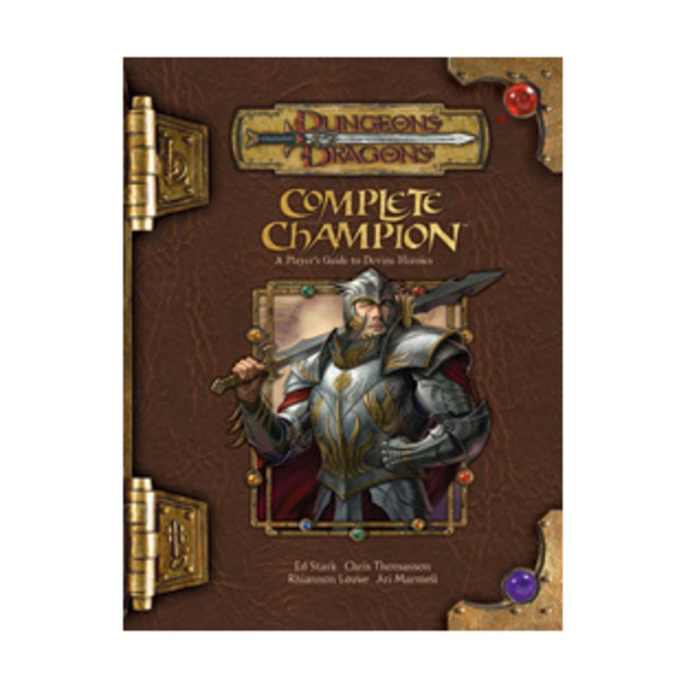 WotC D&D 3rd Ed Complete Champion VG+/NM