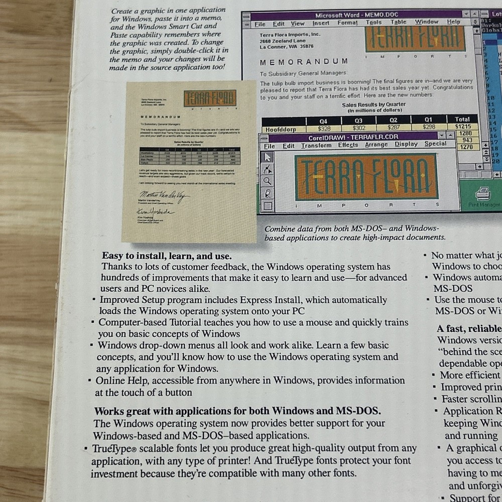 Microsoft Windows 3.1 Operating System Vintage PC Software Complete 6 Disk Set