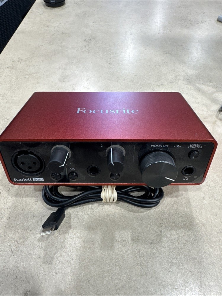 Focusrite Scarlett Solo 3rd Gen Audio Interface