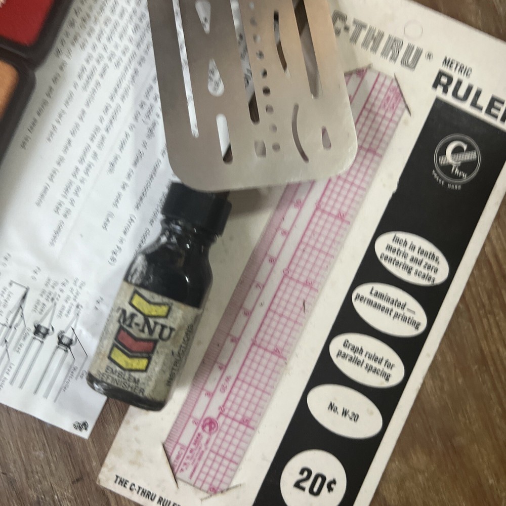 Drafting Tools Lot Dietzgen Vintage