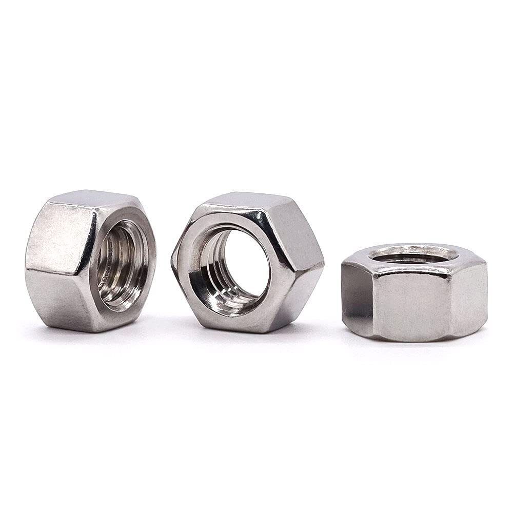 450pcs Assorted Stainless Steel Hex Nuts Assortment Kit SAE 2# - 1/2" Hex Nut