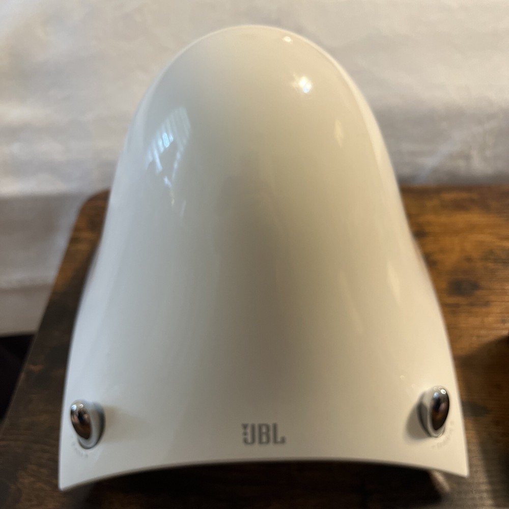 JBL Creature Subwoofer And Power Supply, White, Tested, 2 Available