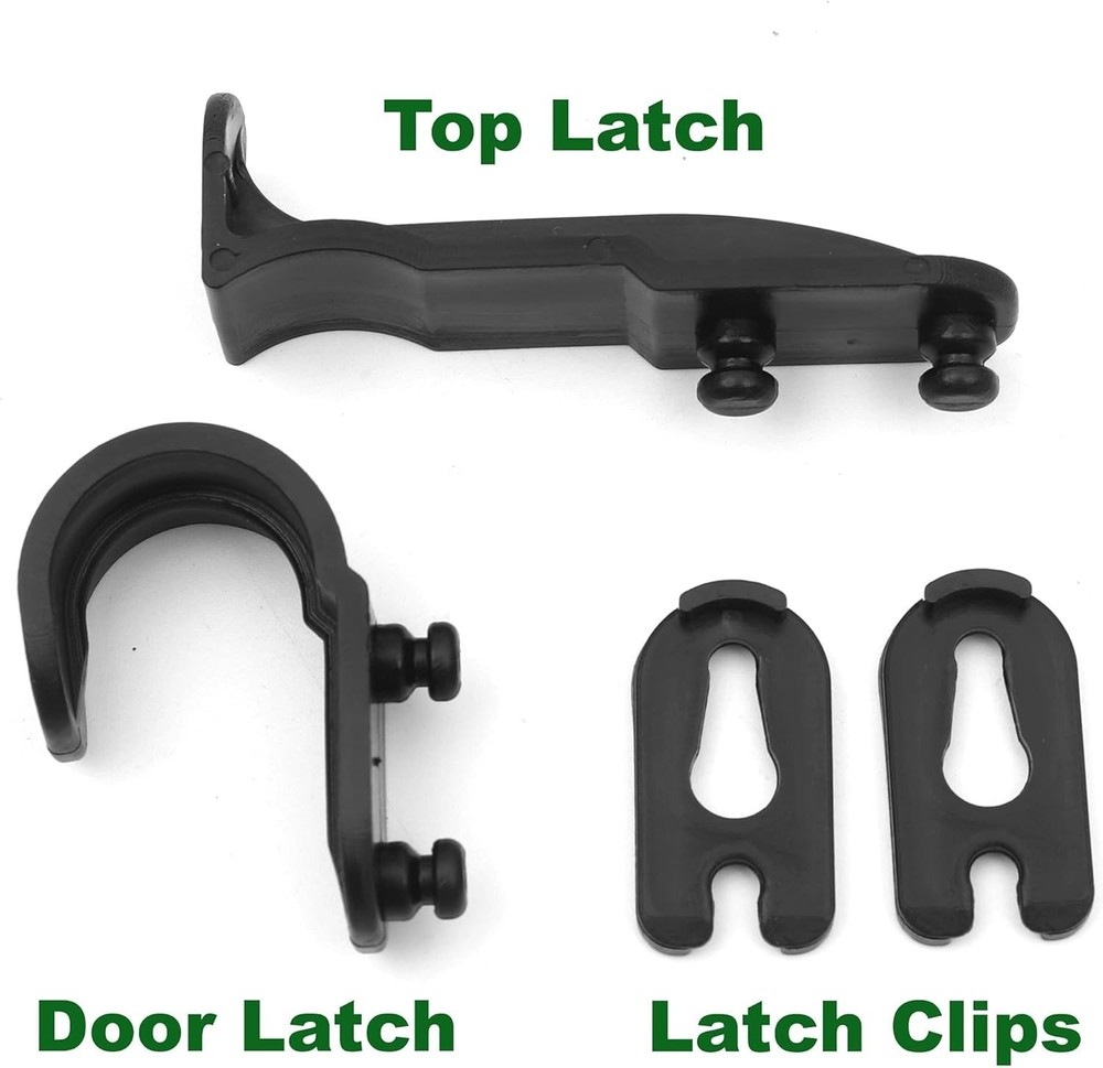 Mailbox Latch Replacement Kit - Durable Clip-On Set for Standard Mailboxes