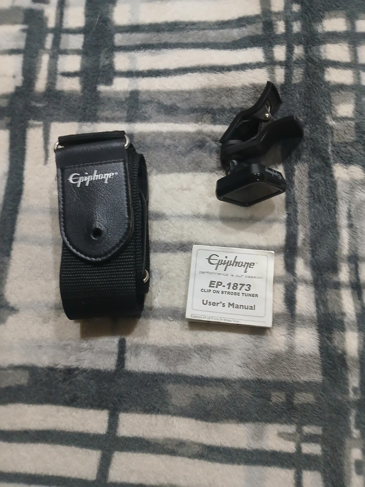 Epiphone ES-1873 Tuner and Strap