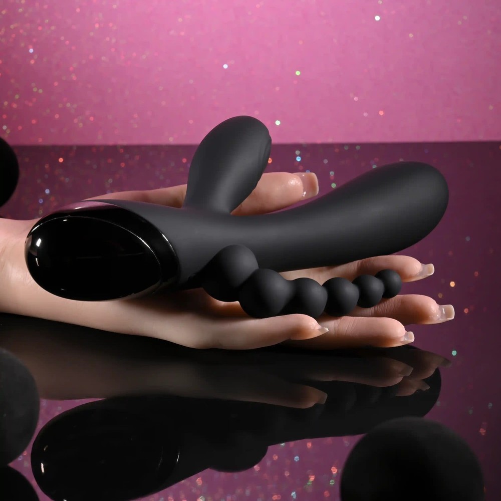 Evolved Ultimately Pleasurable Selopa Triple Ace's Vibrator Black, New